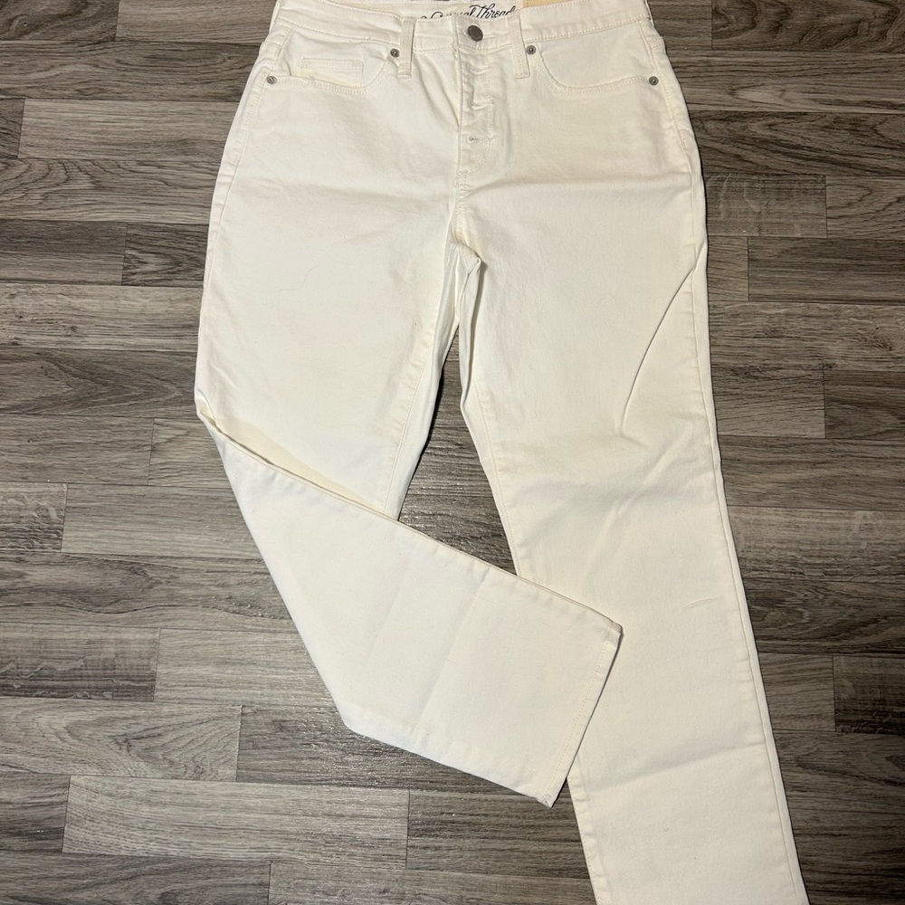 Women's Cream Jeans